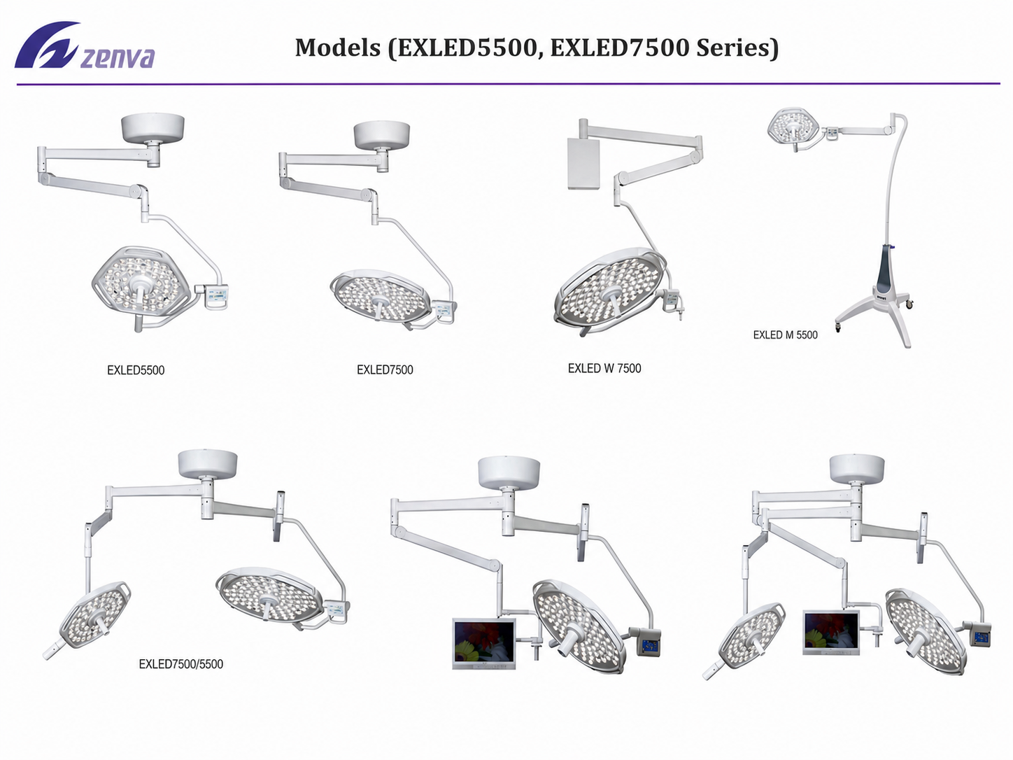 EXLED5500 / EXLED7500 시리즈 설치 형태